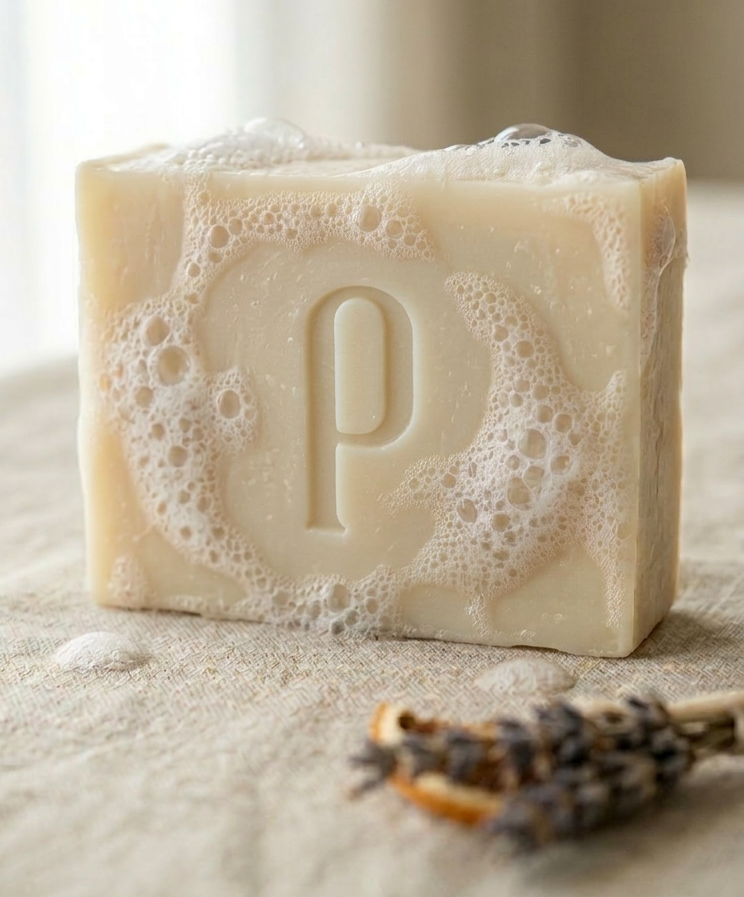 nežna kreamasta pena prirodnog sapuna pogodna za bebe i trudnice